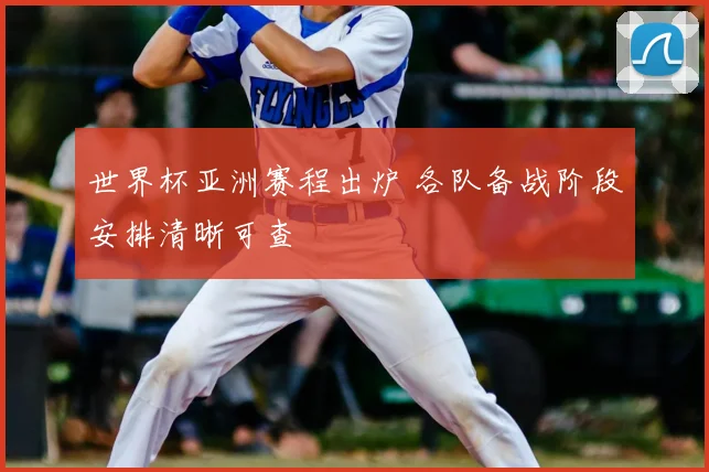 世界杯亚洲赛程出炉 各队备战阶段安排清晰可查